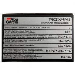 Abu Garcia Roxani 2500MSH Spinning Reel -Abu Garcia Sales Store 106769 4 n 1