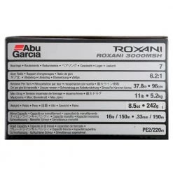 Abu Garcia Roxani 3000MSH Spinning Reel -Abu Garcia Sales Store 106770 4 n 1