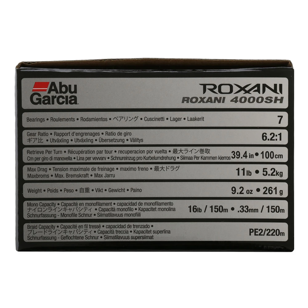Abu Garcia Roxani 4000SH Spinning Reel 8 Abu Garcia Roxani 4000SH Spinning Reel - Image 6