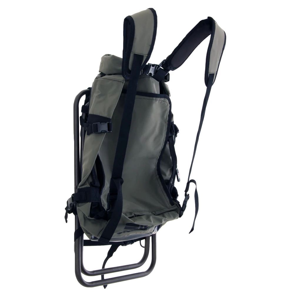 Abu Garcia Base Duffel Bag With Folding Seat Olive 3 Abu Garcia Base Duffel Bag With Folding Seat Olive - Image 2