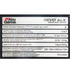 Abu Garcia Revo ALX 5000H Spinning Reel -Abu Garcia Sales Store 1395567 2 1