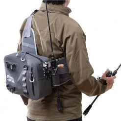 Abu Garcia Waterproof One Shoulder Bag Charcoal