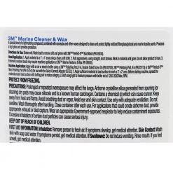 3M 09010 Marine Fibreglass Cleaner And Wax 1L