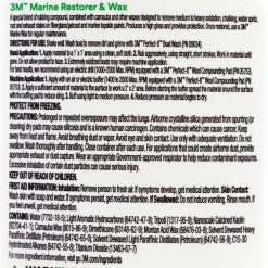 3M 09005 Marine Fibreglass Restorer Wax 500ml