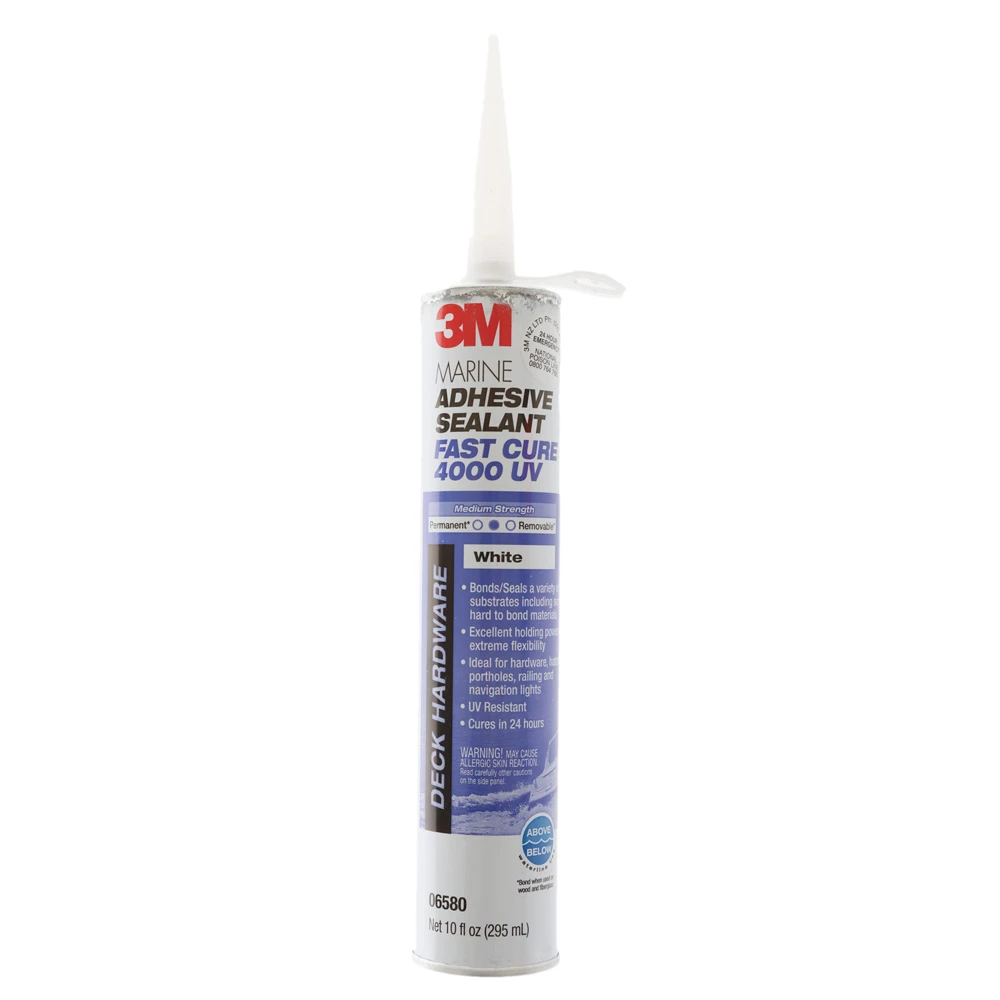 3M Marine Adhesive Sealant 4000 UV 295ml Cartridge 3 3M Marine Adhesive Sealant 4000 UV 295ml Cartridge