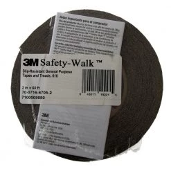 3M Safety-Walk 600 Slip-Resistant General Purpose Tape Black 50mm X 18.2m