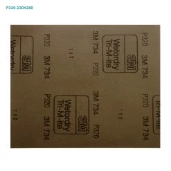 3M 734 Wetordry Sandpaper 230X280 -Abu Garcia Sales Store 153915 2 n 1