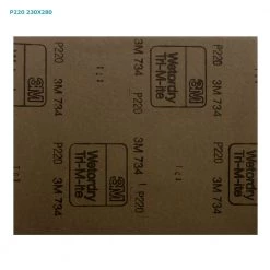 3M 734 Wetordry Sandpaper 230X280 -Abu Garcia Sales Store 153928 2 n 1
