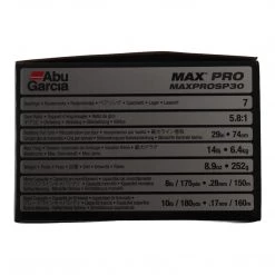 Abu Garcia Max Pro SP30 Spinning Reel -Abu Garcia Sales Store 164308 3 n 1