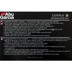 Abu Garcia Orra 2 S 30 Spinning Reel 9 Abu Garcia Orra 2 S 30 Spinning Reel -Abu Garcia Sales Store 33658 3 n 1