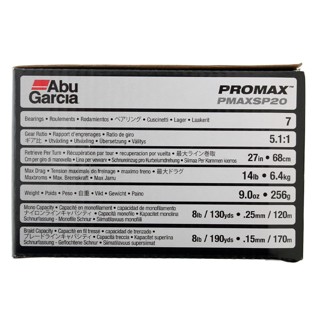 Abu Garcia Pro Max 20 Spinning Reel 4 Abu Garcia Pro Max 20 Spinning Reel - Image 2
