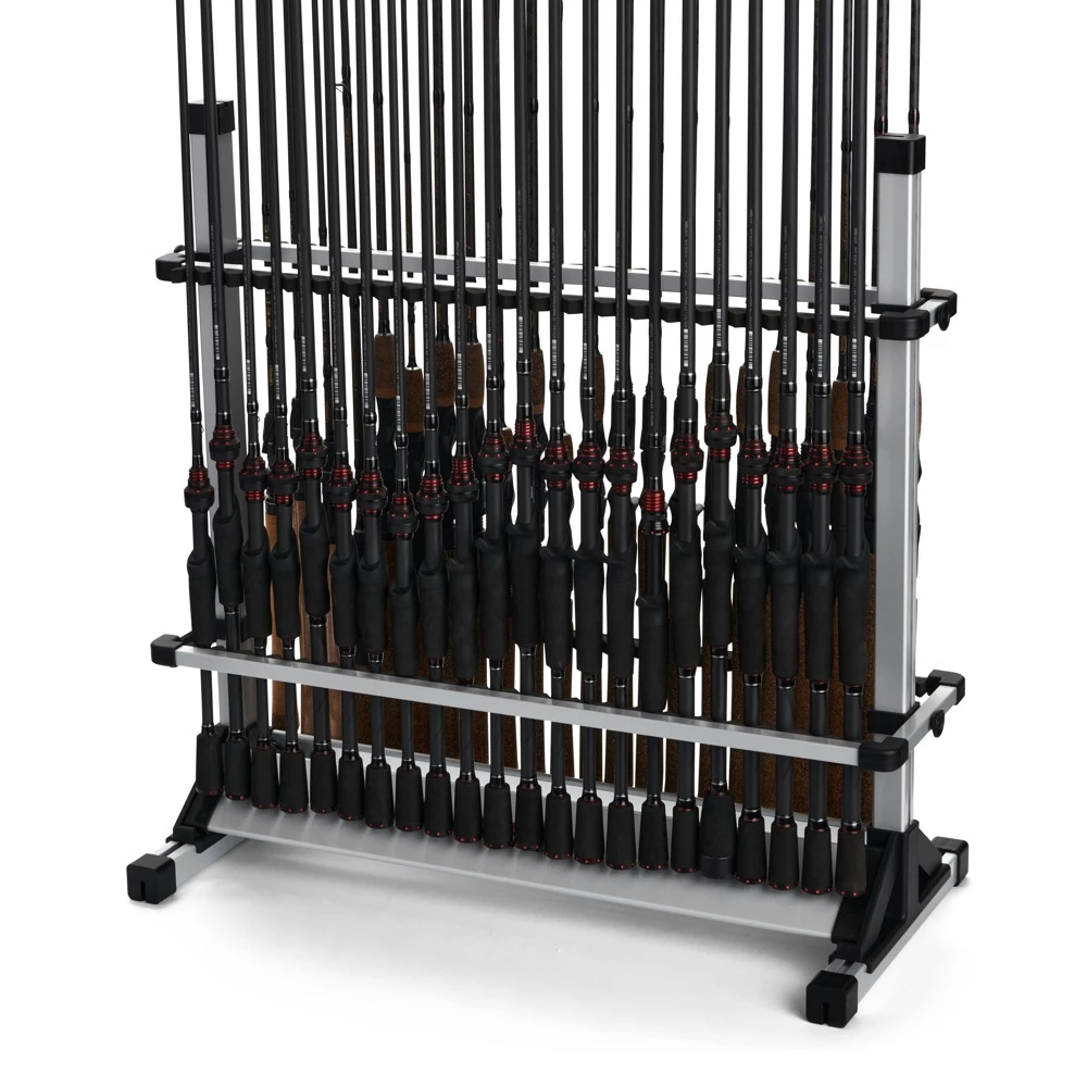 Abu Garcia Aluminium Standing 44 Rod Rack 4 Abu Garcia Aluminium Standing 44 Rod Rack - Image 2