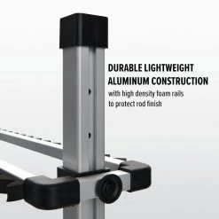 Abu Garcia Aluminium Standing 44 Rod Rack 12 Abu Garcia Aluminium Standing 44 Rod Rack -Abu Garcia Sales Store abugarica floorrack construction info 1