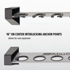 Abu Garcia Horizontal 6 Rod Rack -Abu Garcia Sales Store abugarica horizontal6 interlocking info 3